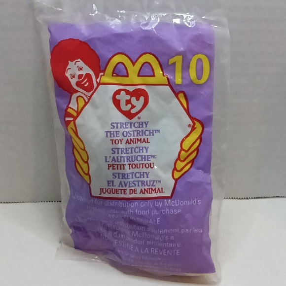 McDonald's Other - 1999 McDonald's ty beanie babies stretchy the ostrich